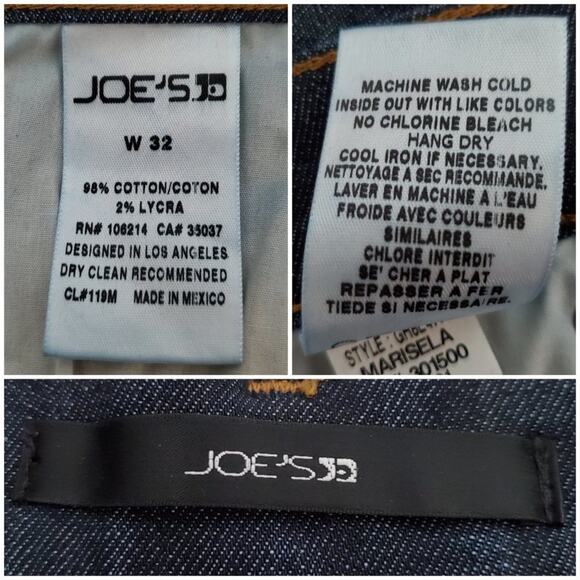 Joe's Jeans Marisela Cutoff Raw Hem Denim Shorts - Picture 9 of 9